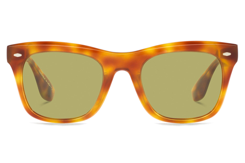 Oliver Peoples - Mr. Brunello (OV5497SU) Sunglasses Vintage LBR with Green Photochromic Lenses
