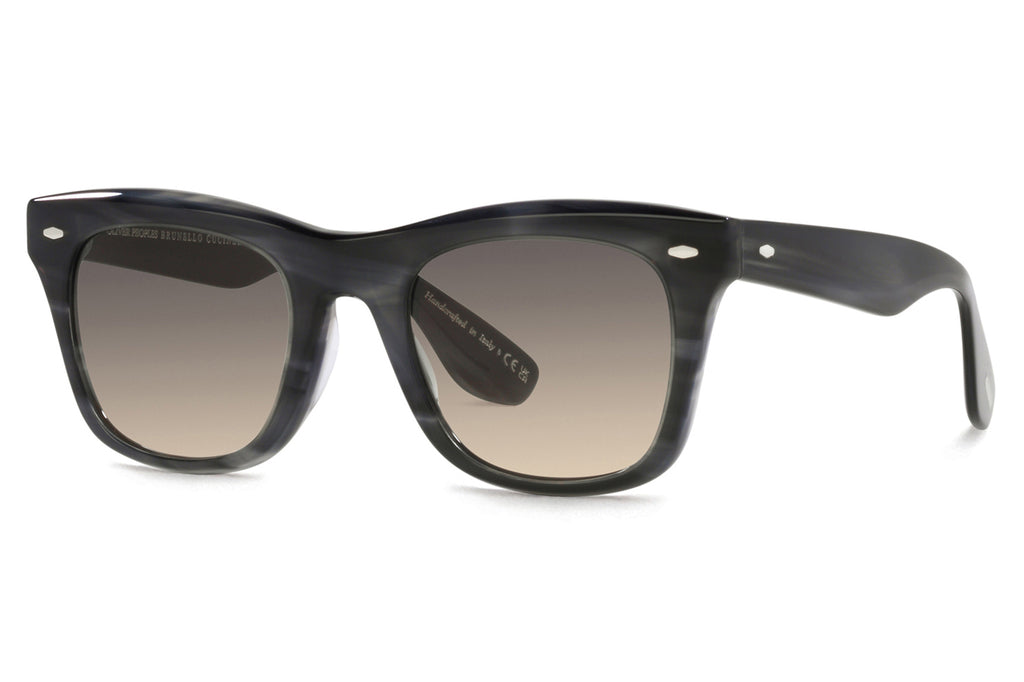 Oliver Peoples - Mr. Brunello (OV5497SU) Sunglasses Charcoal Tortoise with Shale Gradient Lenses