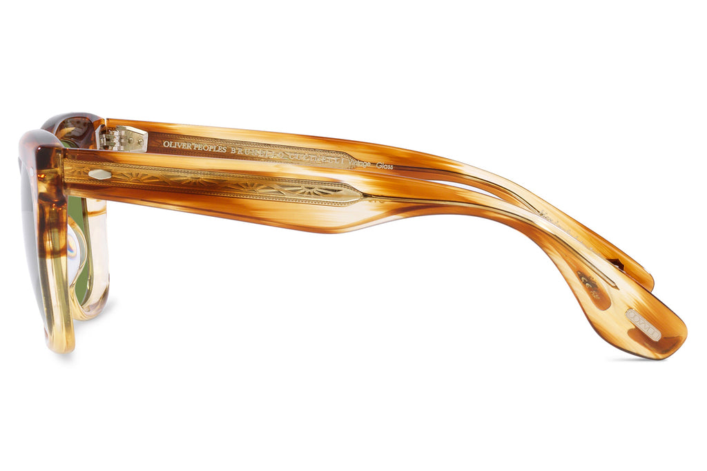 Oliver Peoples - Mr. Brunello (OV5497SU) Sunglasses Honey VSB with Green C Lenses