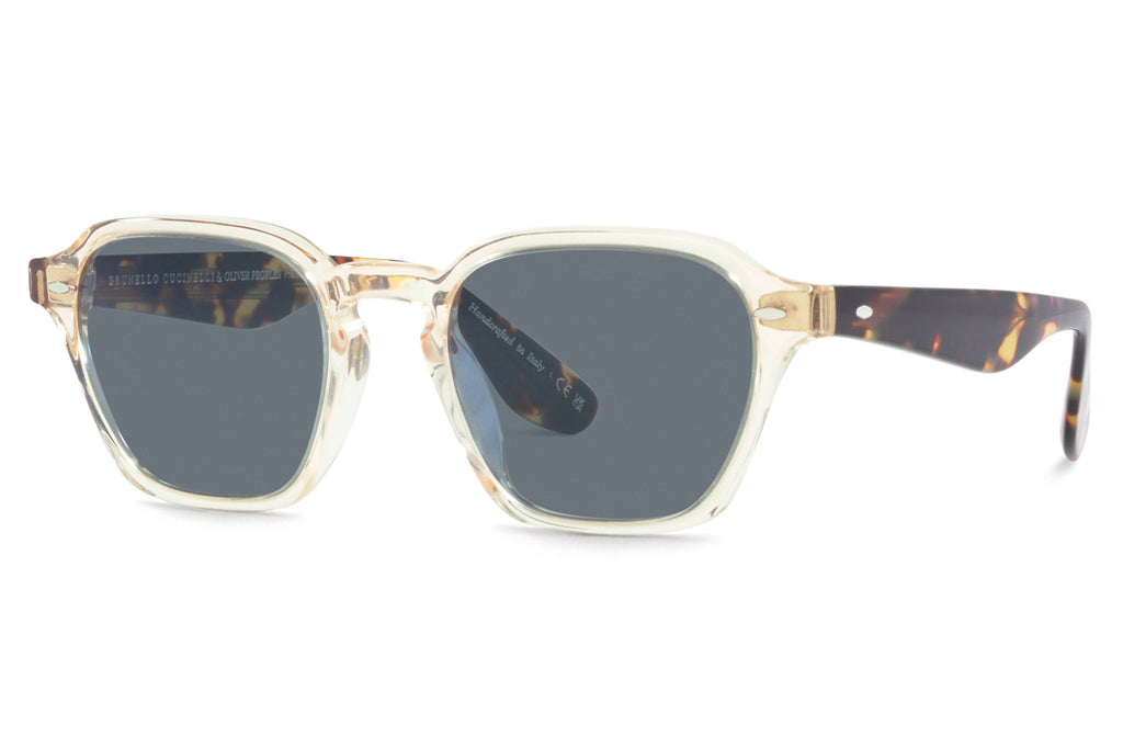 Oliver Peoples - Griffo (OV5499SU) Sunglasses Buff/Vintage DTB with Indigo Photochromic Lenses