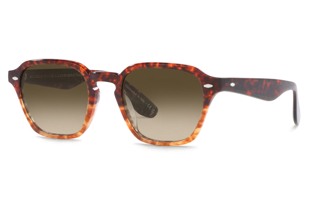 Oliver Peoples - Griffo (OV5499SU) Sunglasses Vintage 1282 Tortoise with Chrome Olive Photochromic