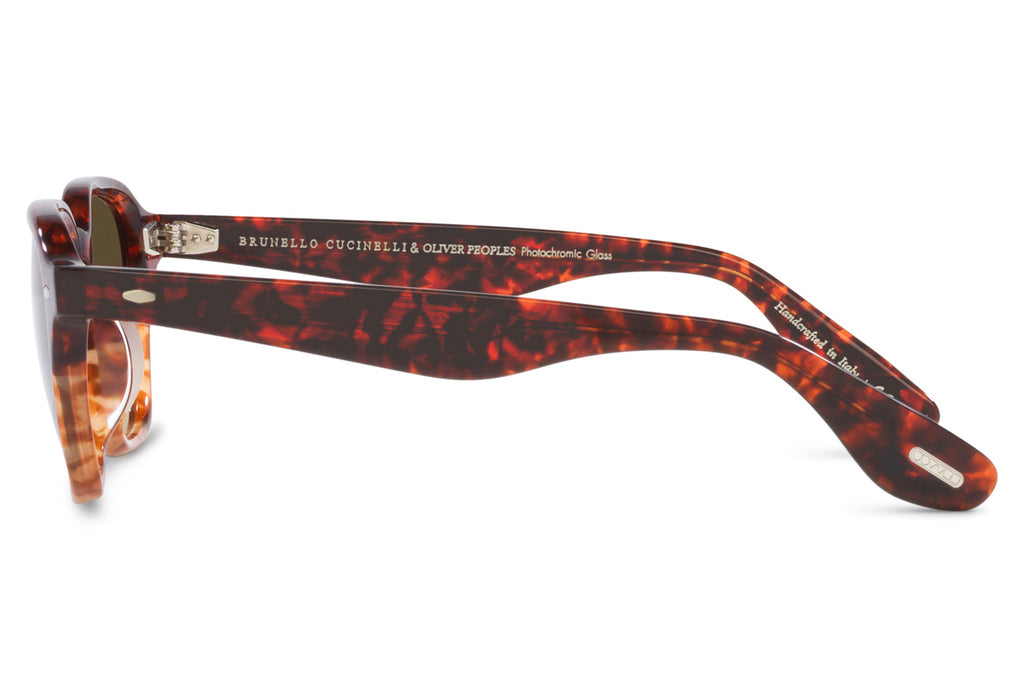 Oliver Peoples - Griffo (OV5499SU) Sunglasses Vintage 1282 Tortoise with Chrome Olive Photochromic