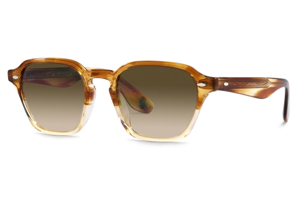 Oliver Peoples - Griffo (OV5499SU) Sunglasses Honey VSB with Chrome Olive Photochromic Lenses
