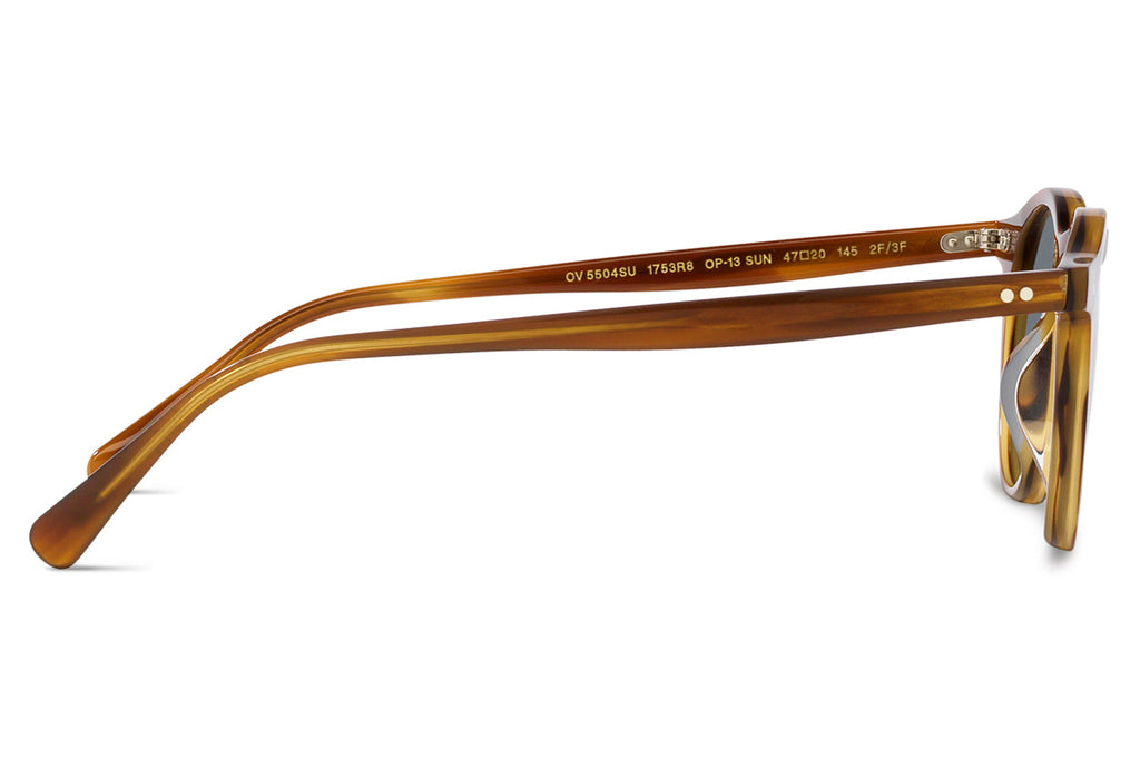 Oliver Peoples - OP-13 (OV5504SU) Sunglasses Sycamore with Indigo Photochromic Lenses