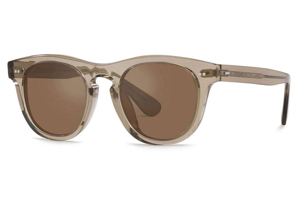 Oliver Peoples - Rorke (OV5509SU) Sunglasses Sencha with Cognac Mirror Lenses