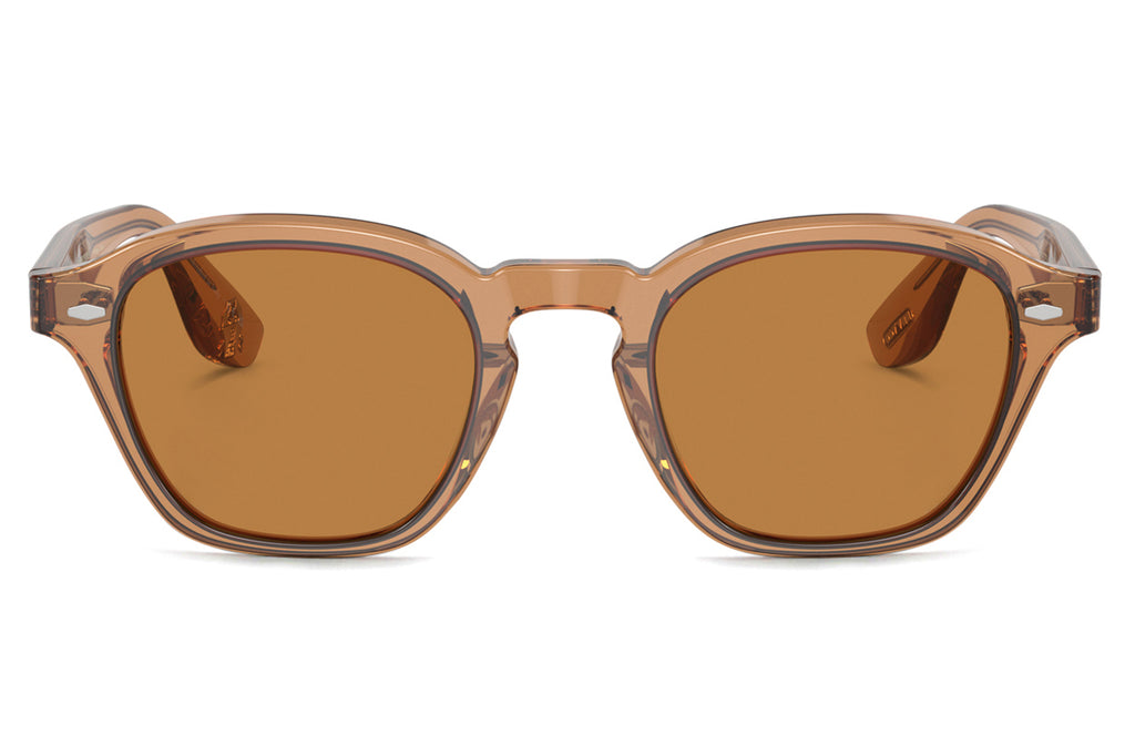 Oliver Peoples - Peppe (OV5517SU) Sunglasses Ocra with Cognac Lenses