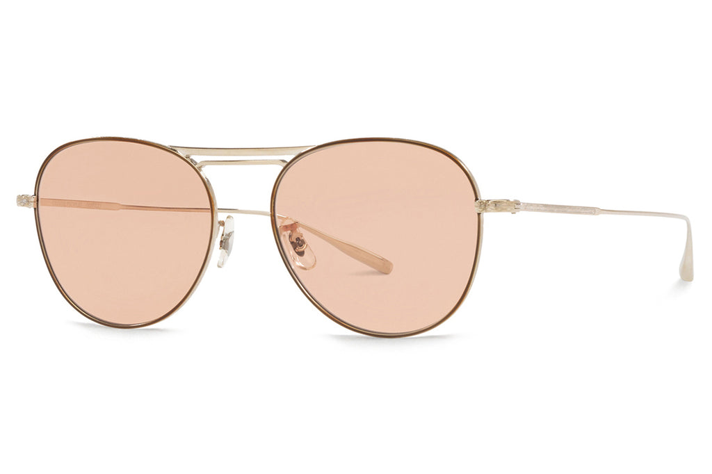 Oliver Peoples -Cade-J (OV8994ST) Sunglasses Silver with Pink Wash Lenses