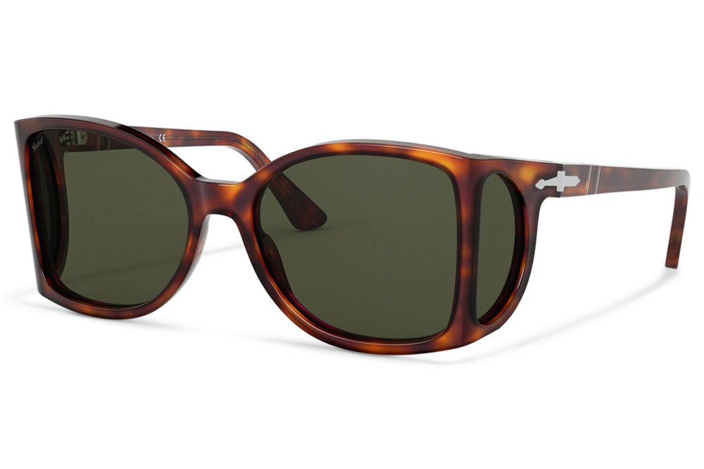 Persol - PO0005 Sunglasses Havana with Green Lenses (24/31)