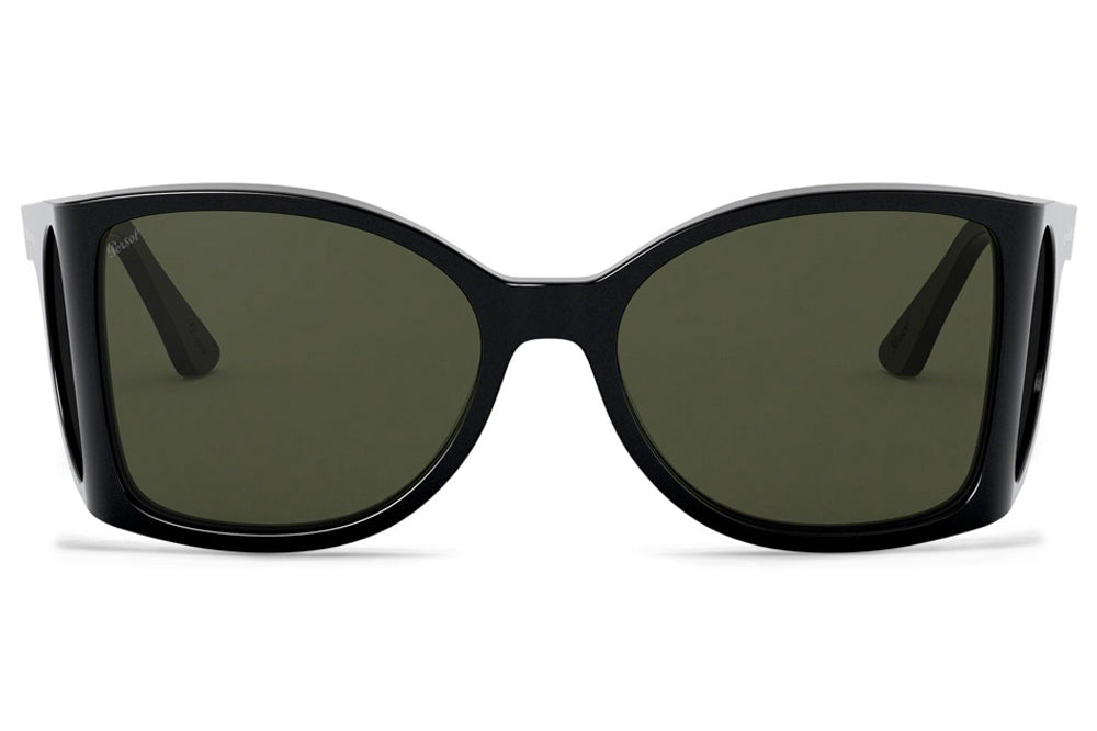 Persol - PO0005 Sunglasses Black with Green Lenses (95/21)