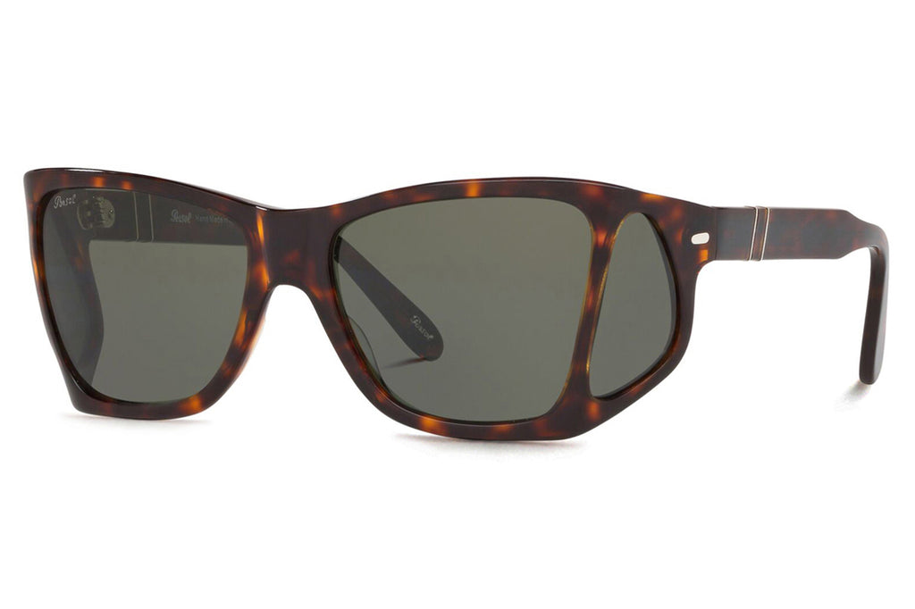 Persol - PO0009 Sunglasses Havana with Green Lenses (24/31)