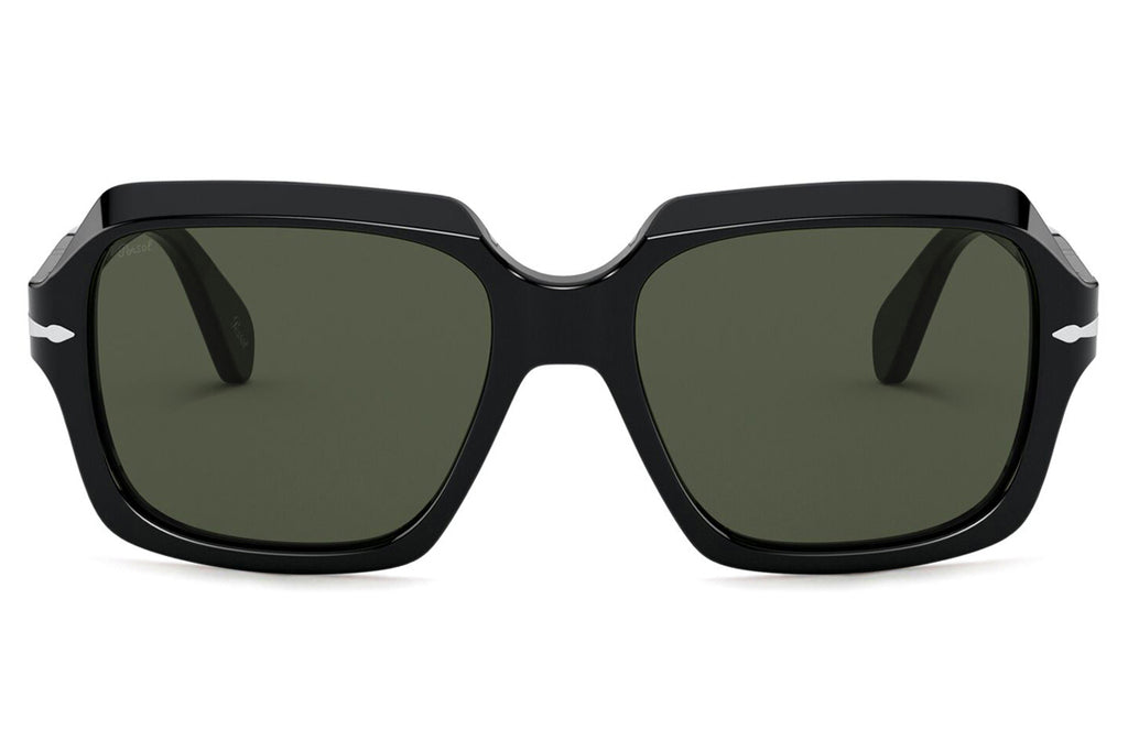 Persol - PO0581S Sunglasses Black with Green Lenses (95/31)