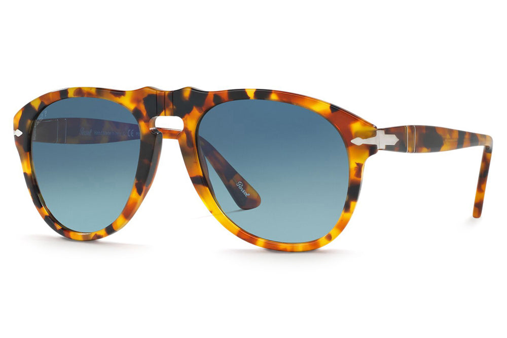 Persol - PO0649 Sunglasses Resina E Sale with Blue Gradient Polar Lenses (1052S3)