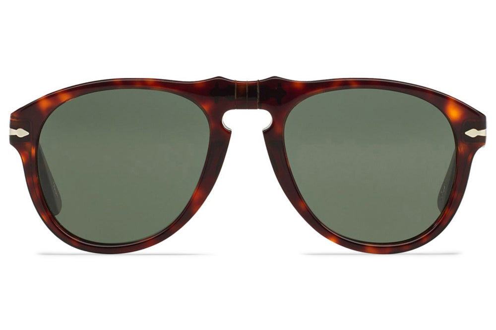 Persol - PO0649 Sunglasses Havana with Green Lenses (24/31)