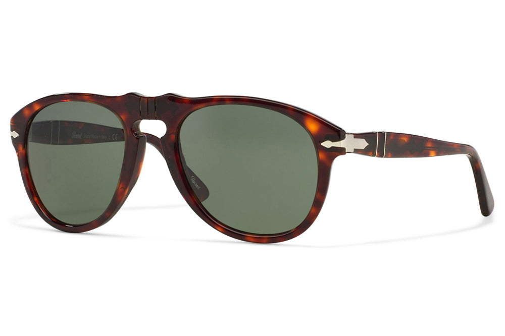 Persol - PO0649 Sunglasses Havana with Green Lenses (24/31)