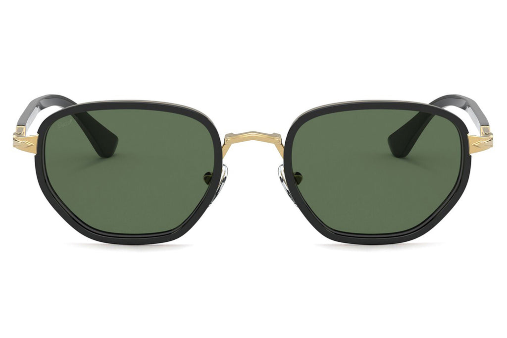 Persol - PO2471S Sunglasses Black with Green Polar Lenses (109758)
