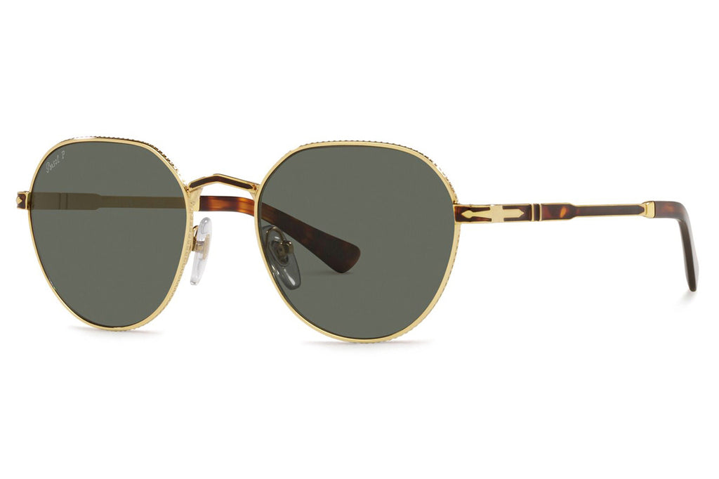 Persol - PO2486S Sunglasses Gold/Havana with Green Polar Lenses (110958)
