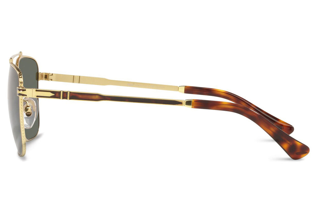 Persol - PO2487S Sunglasses Gold/Havana with Green Polar Lenses (110958)