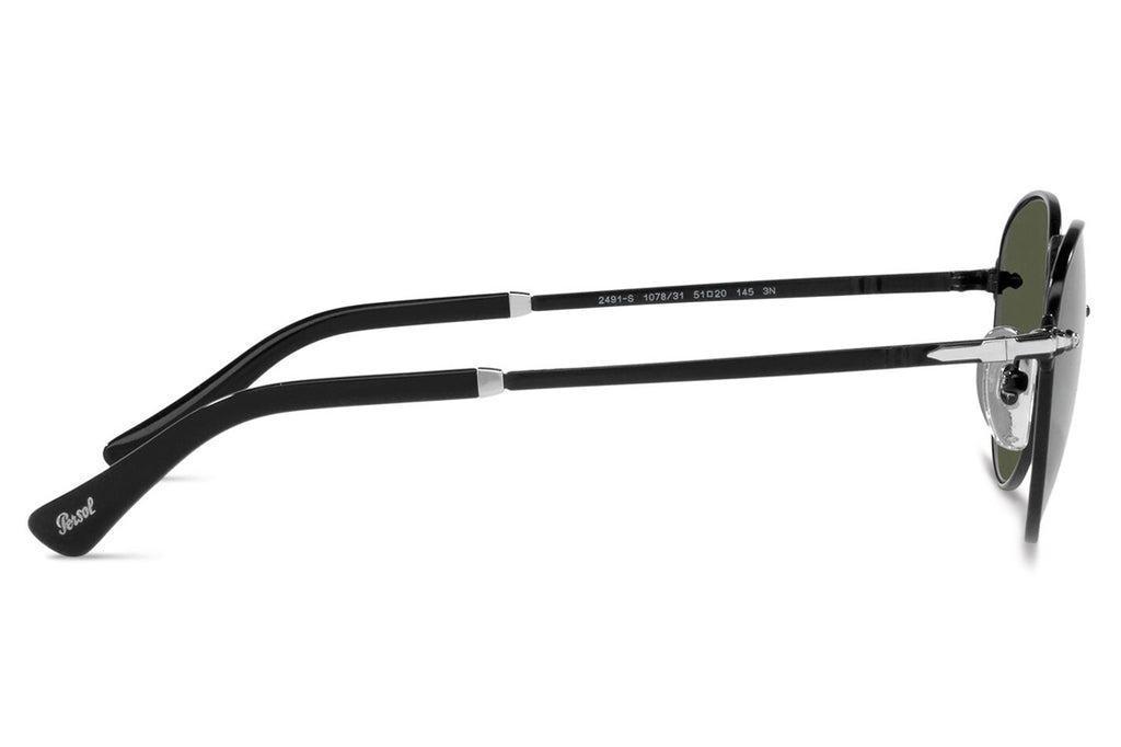 Persol - PO2491S Sunglasses Black with Green Lenses (107831)