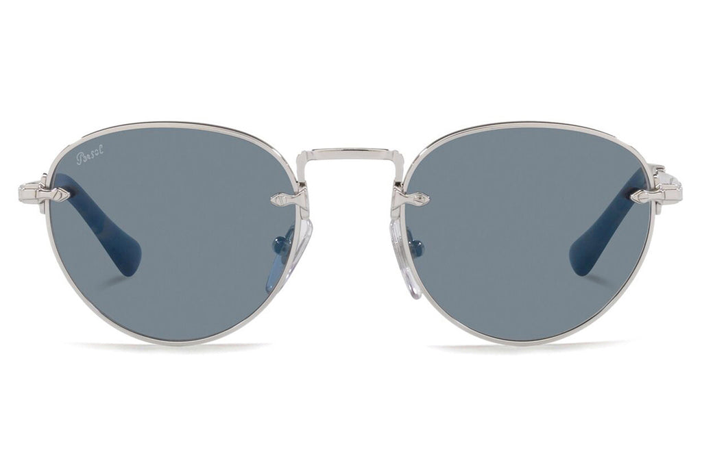 Persol - PO2491S Sunglasses Silver with Light Blue Lenses (112256)