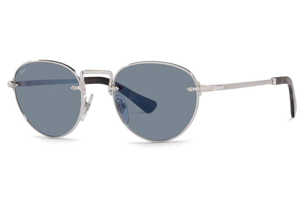 Persol - PO2491S Sunglasses Silver with Light Blue Lenses (112256)
