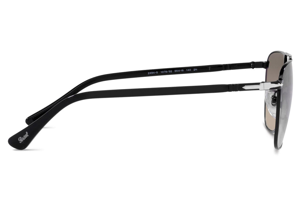 Persol - PO2494S Sunglasses Black with Grey Gradient Lenses (107832)