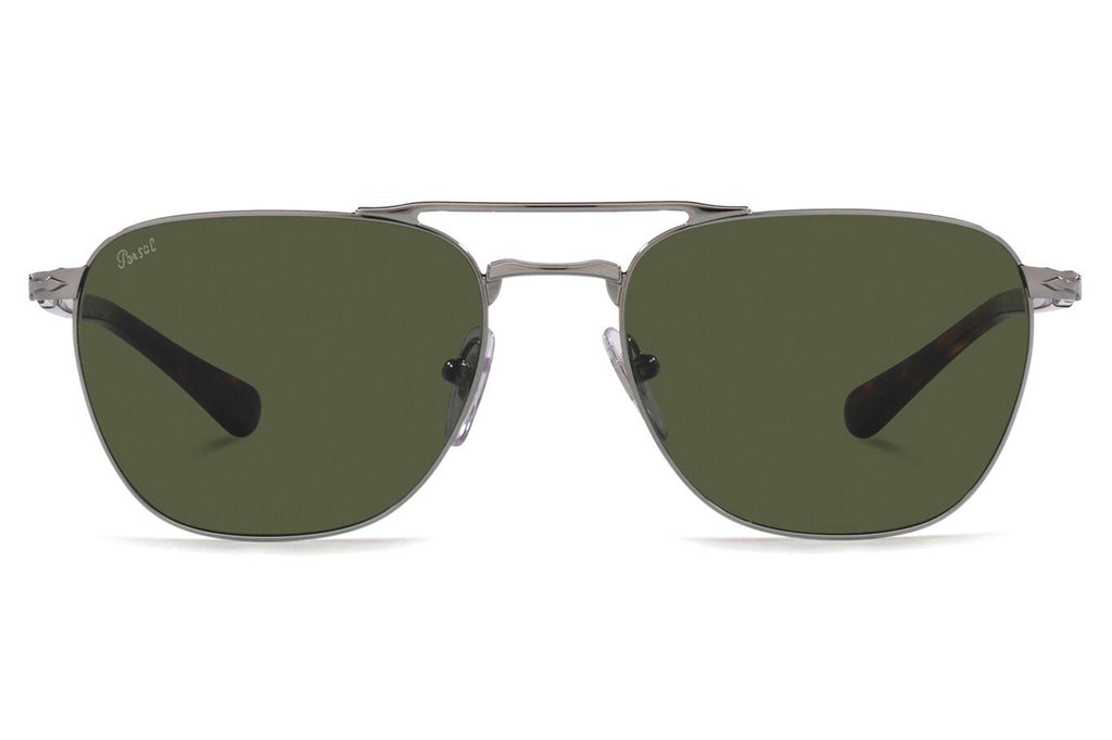 Persol - PO2494S Sunglasses Gunmetal with Green Lenses (513/31)