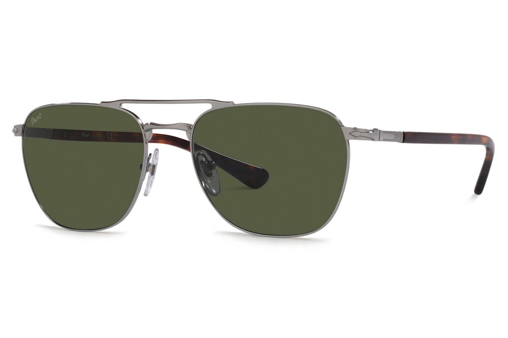 Persol - PO2494S Sunglasses Gunmetal with Green Lenses (513/31)