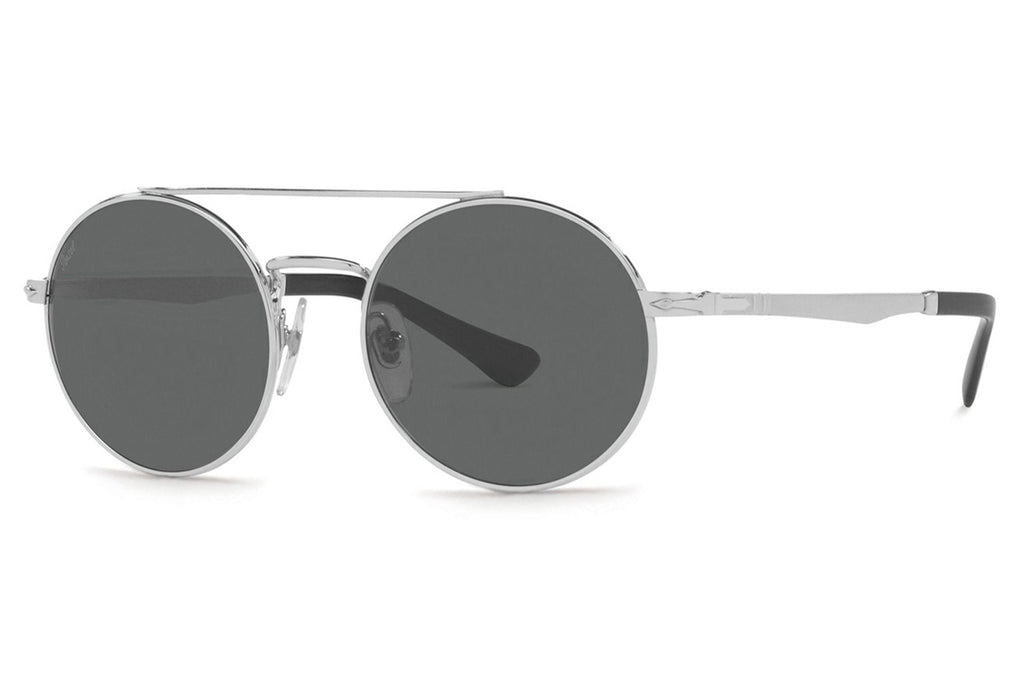 Persol - PO2496S Sunglasses Silver with Dark Grey Lenses (518/B1)