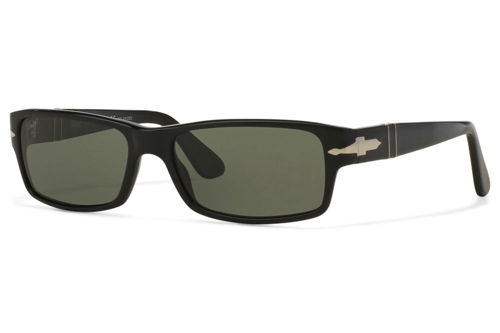Persol - PO2747S Sunglasses Black with Green Polar Lenses (95/48)