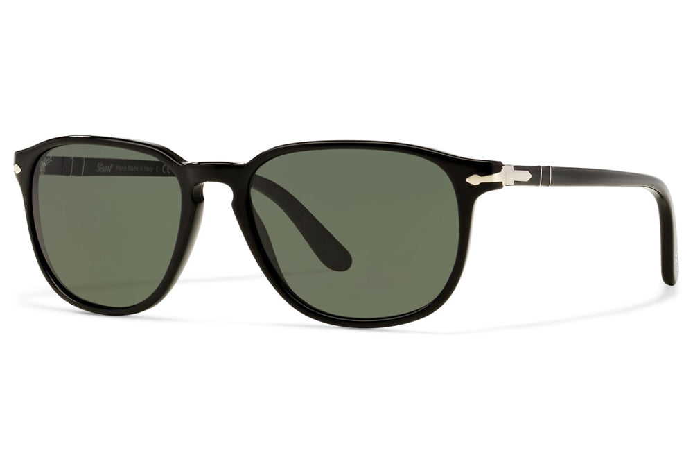 Persol - PO3019S Sunglasses Black with Green Lenses (95/31)