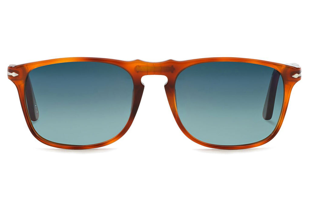 Persol - PO3059S Sunglasses Terra Di Siena with Gradient Blue Polar Lenses (96/S3)