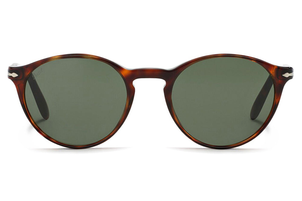 Persol - PO3092SM Sunglasses Havana with Green Lenses (901531)