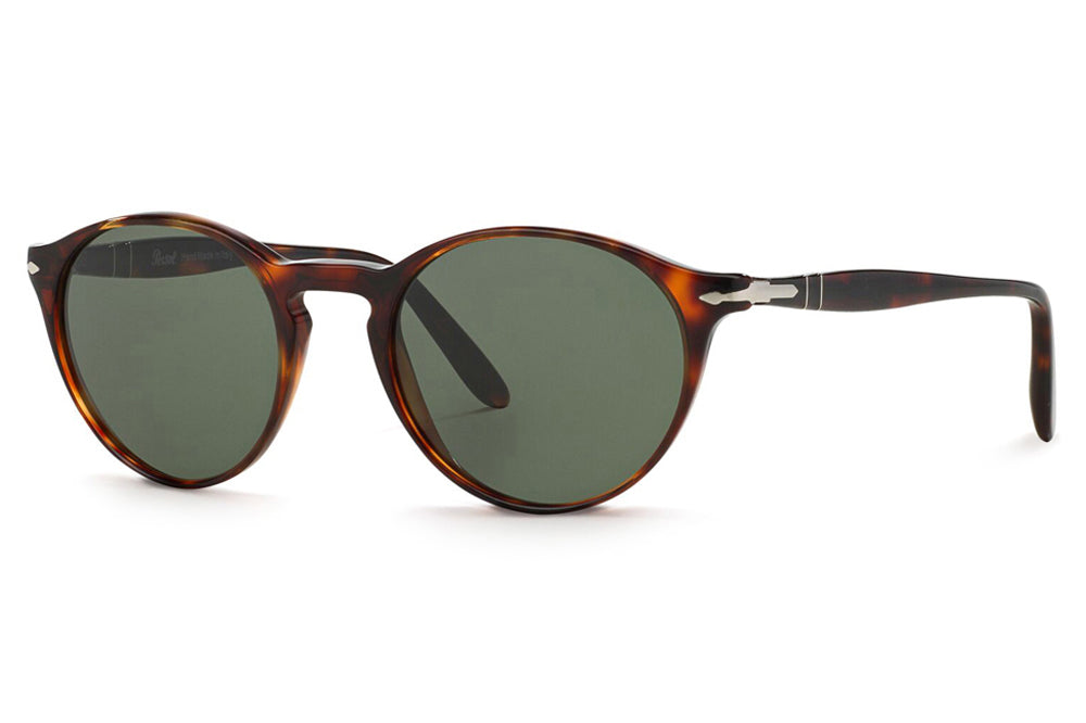 Persol - PO3092SM Sunglasses Havana with Green Lenses (901531)