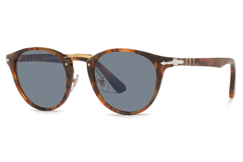 Persol - PO3108S Sunglasses Caffe with Light Blue Lenses (108/56)