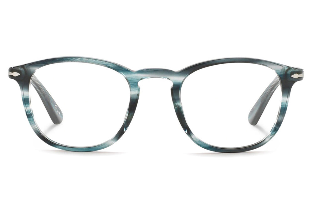 Persol - PO3143V Eyeglasses Blue Grey Stripe (1051)