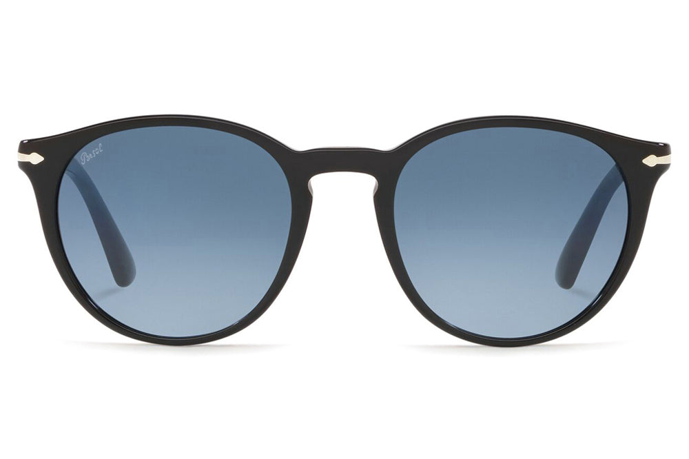 Persol - PO3152S Sunglasses Black with Light Blue Lenses (9014Q8)
