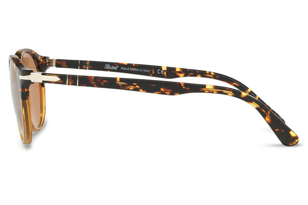 Persol - PO3152S Sunglasses Tortoise Caramel with Brown Solid Lenses (905653)