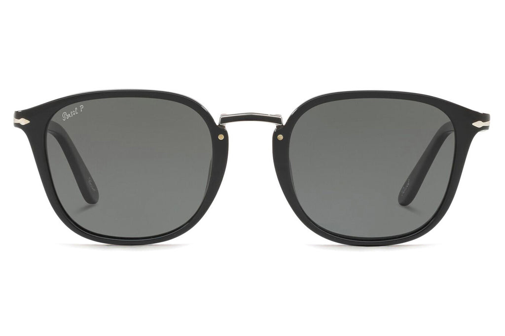 Persol - PO3186S Sunglasses Black with Grey Polar Lenses (95/58)