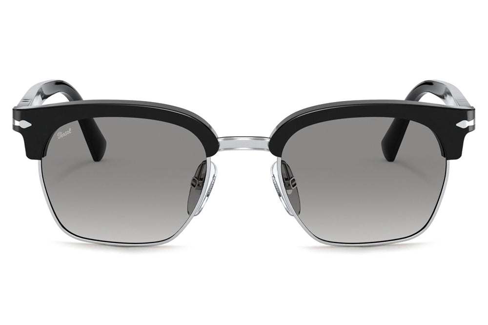 Persol - PO3199S Sunglasses Silver/Black with Grey Polar Lenses (1106M3)