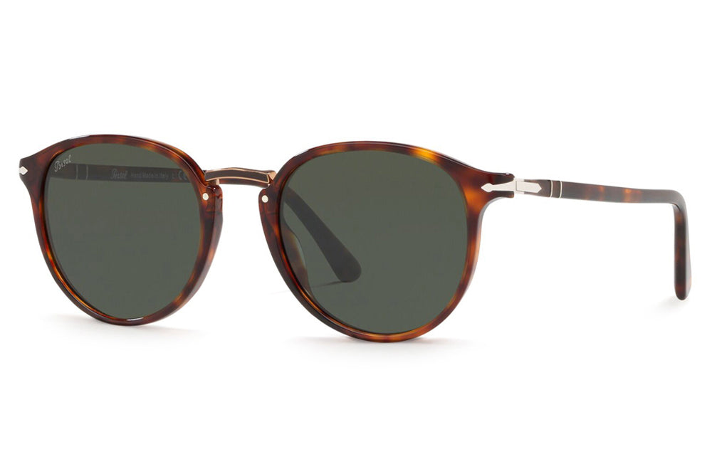 Persol - PO3210S Sunglasses Havana with Green Lenses (24/31)