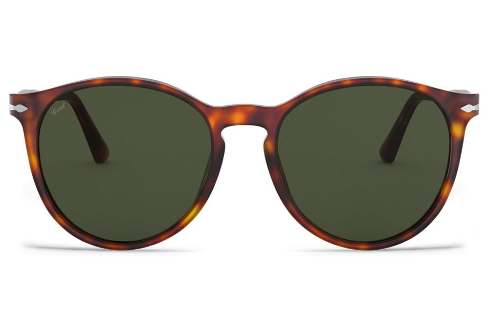 Persol - PO3228S Sunglasses Havana with Green Lenses (24/31)