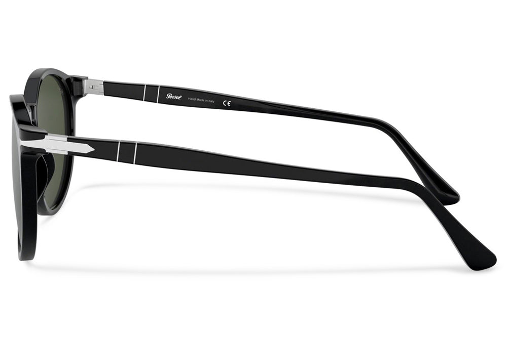Persol - PO3228S Sunglasses Black with Green Lenses (95/31)