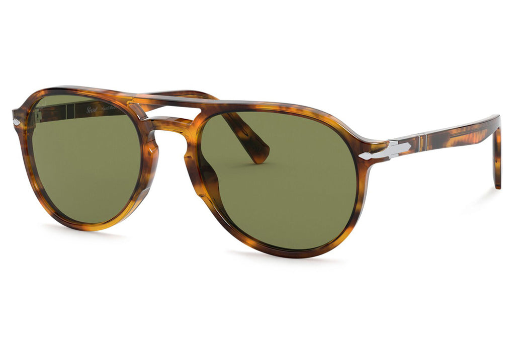 Persol - PO3235S Sunglasses Havana with Green Lenses (108/4E)