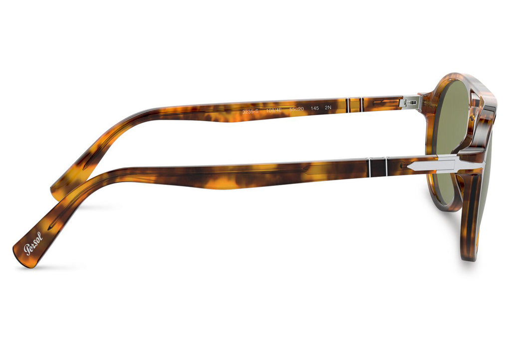 Persol - PO3235S Sunglasses Havana with Green Lenses (108/4E)