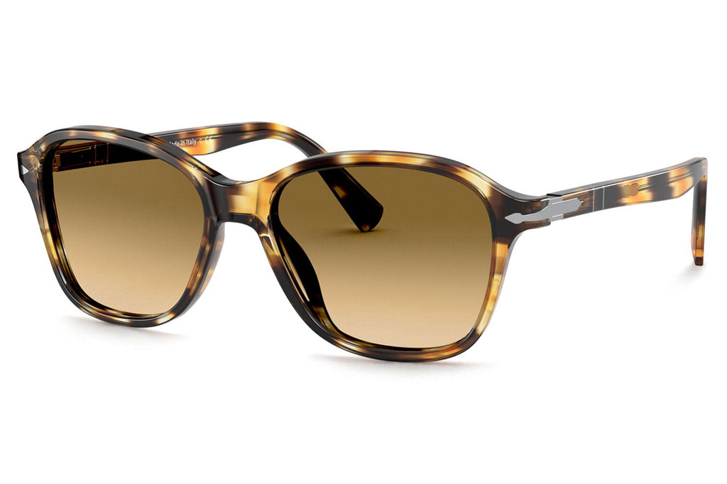 Persol - PO3244S Sunglasses Striped Honey with Brown Gradient Lenses (112351)