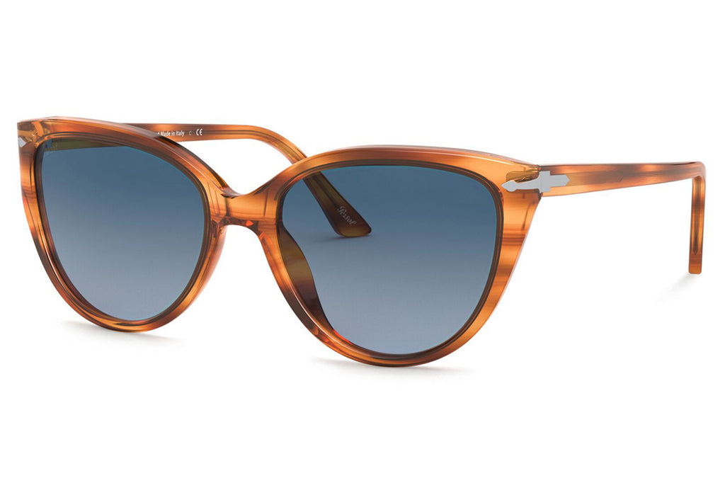 Persol - PO3251S Sunglasses Striped Brown (960/Q8)