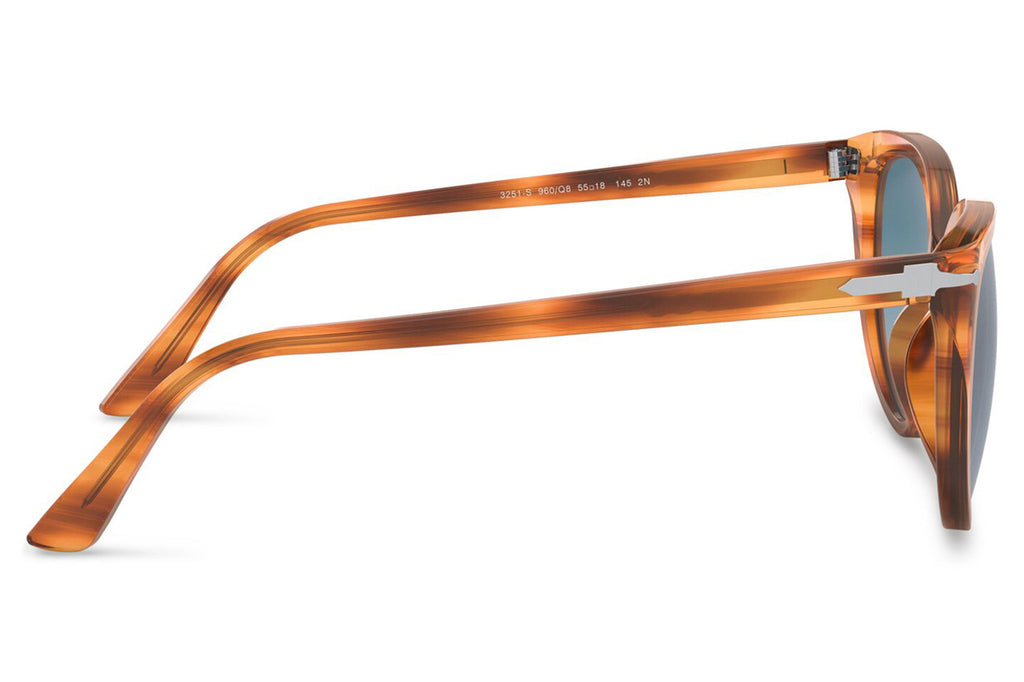 Persol - PO3251S Sunglasses Striped Brown (960/Q8)