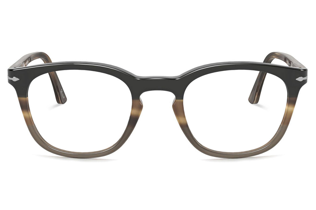 PO3258V Eyeglasses Striped Brown/Grey/Black (1135)