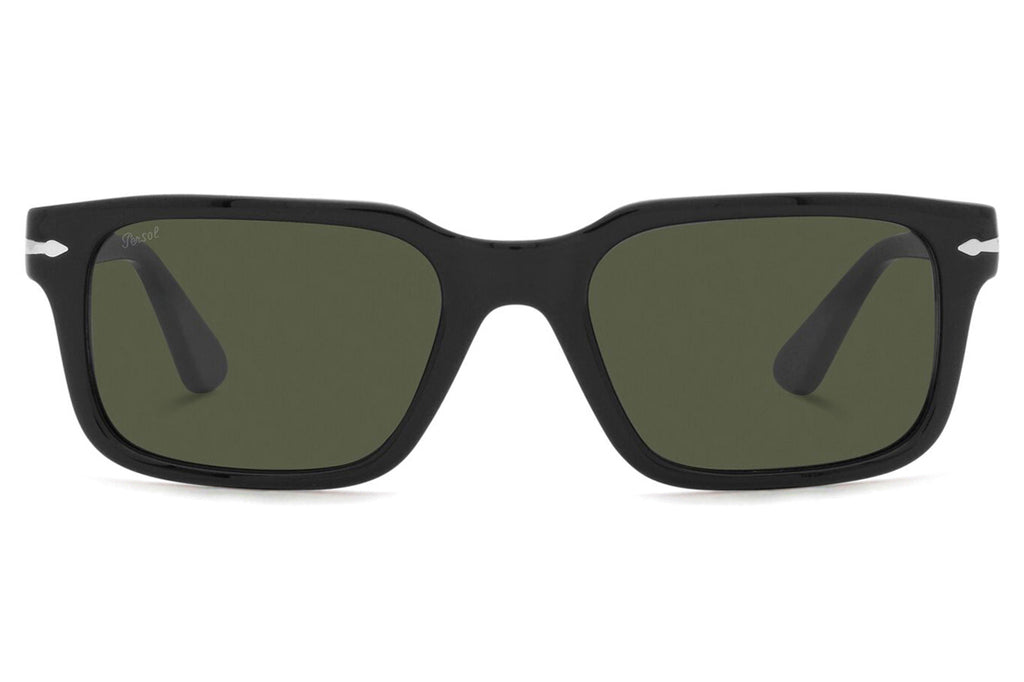Persol - PO3272S Sunglasses Black with Green Lenses (95/31)