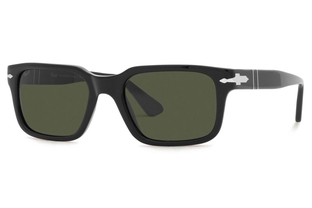 Persol - PO3272S Sunglasses Black with Green Lenses (95/31)